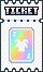 Lucky Card Ticket